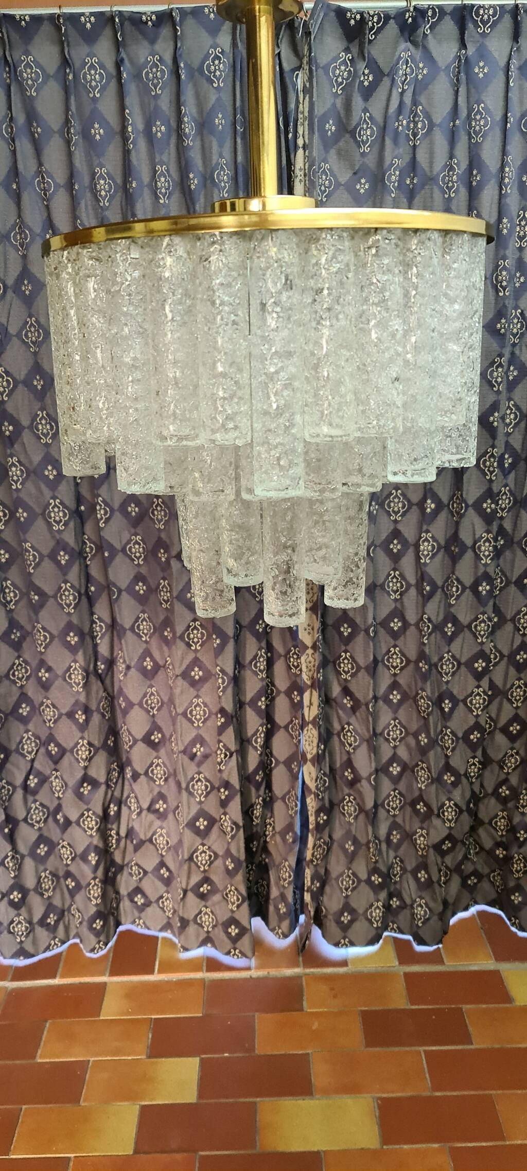 Lustre vintage allemand par Doria