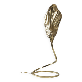 Bottega Gadda Carlo Giorgi golden brass lamp