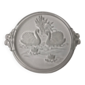 Swan pie dish