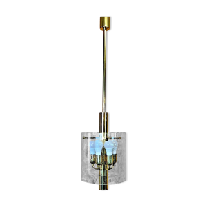 Suspension limburg glass & chrome