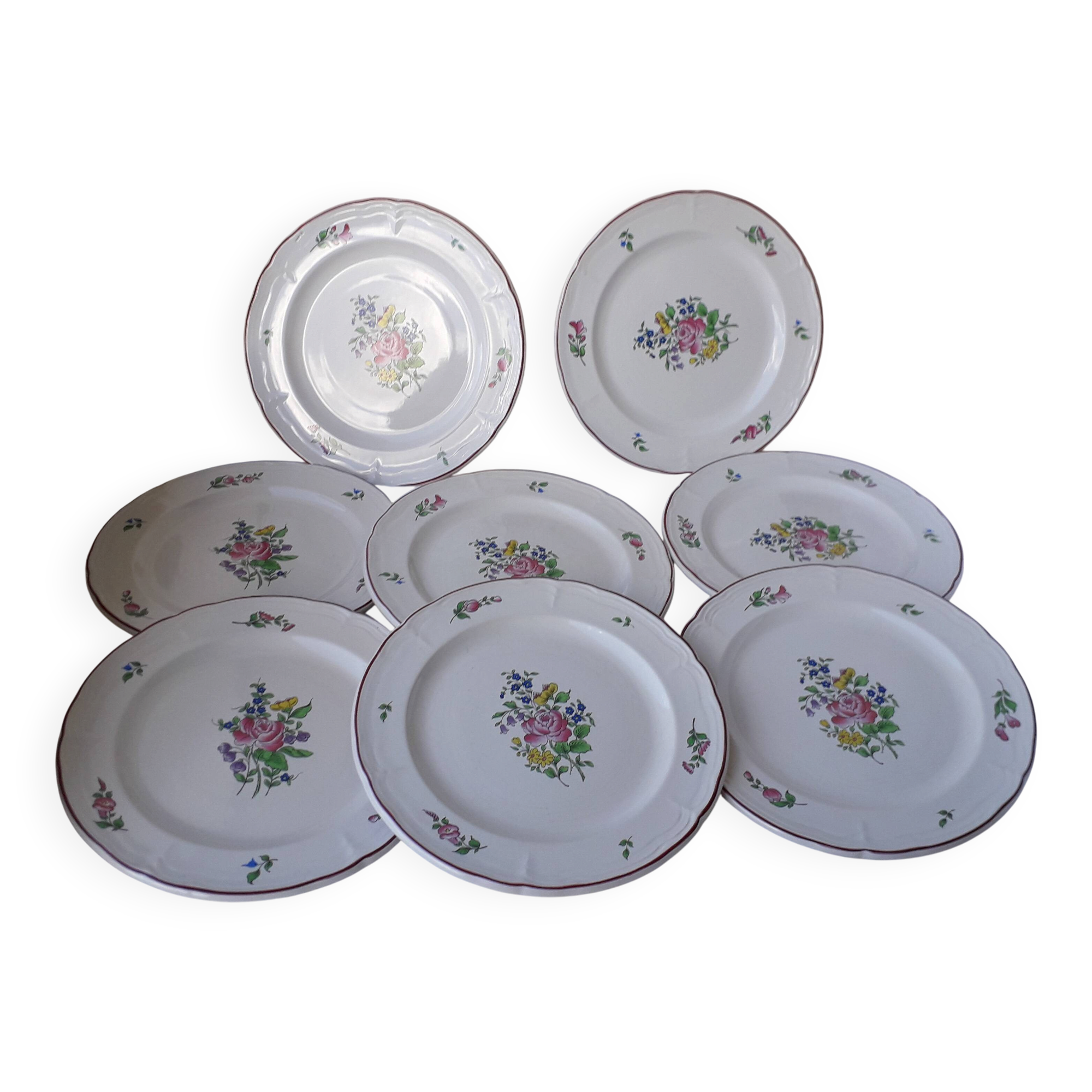 Dessert plates Lunéville