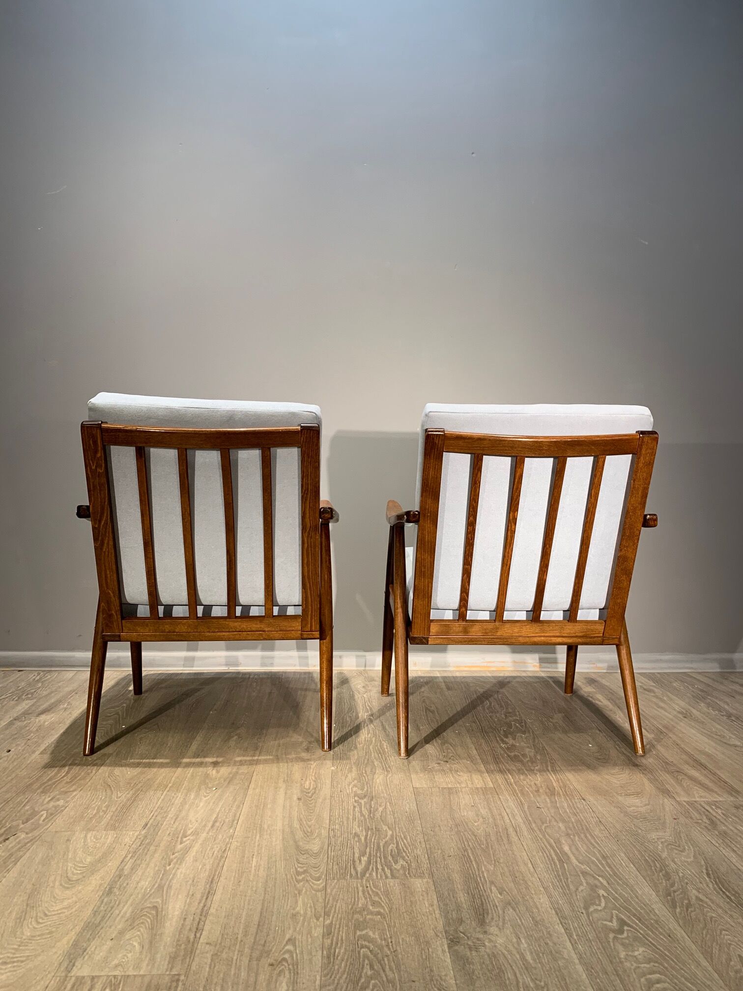 Pair of Thonet armchairs, Czechoslovakia, 1960s