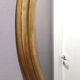 Miroir ovale vintage doré 80 cm – Cadre large élégant