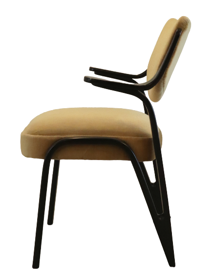 Vintage mid century schwingsessel 'fehrbellin'