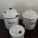 Serie pots émaillés