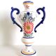 Soliflore in earthenware Henriot Quimper