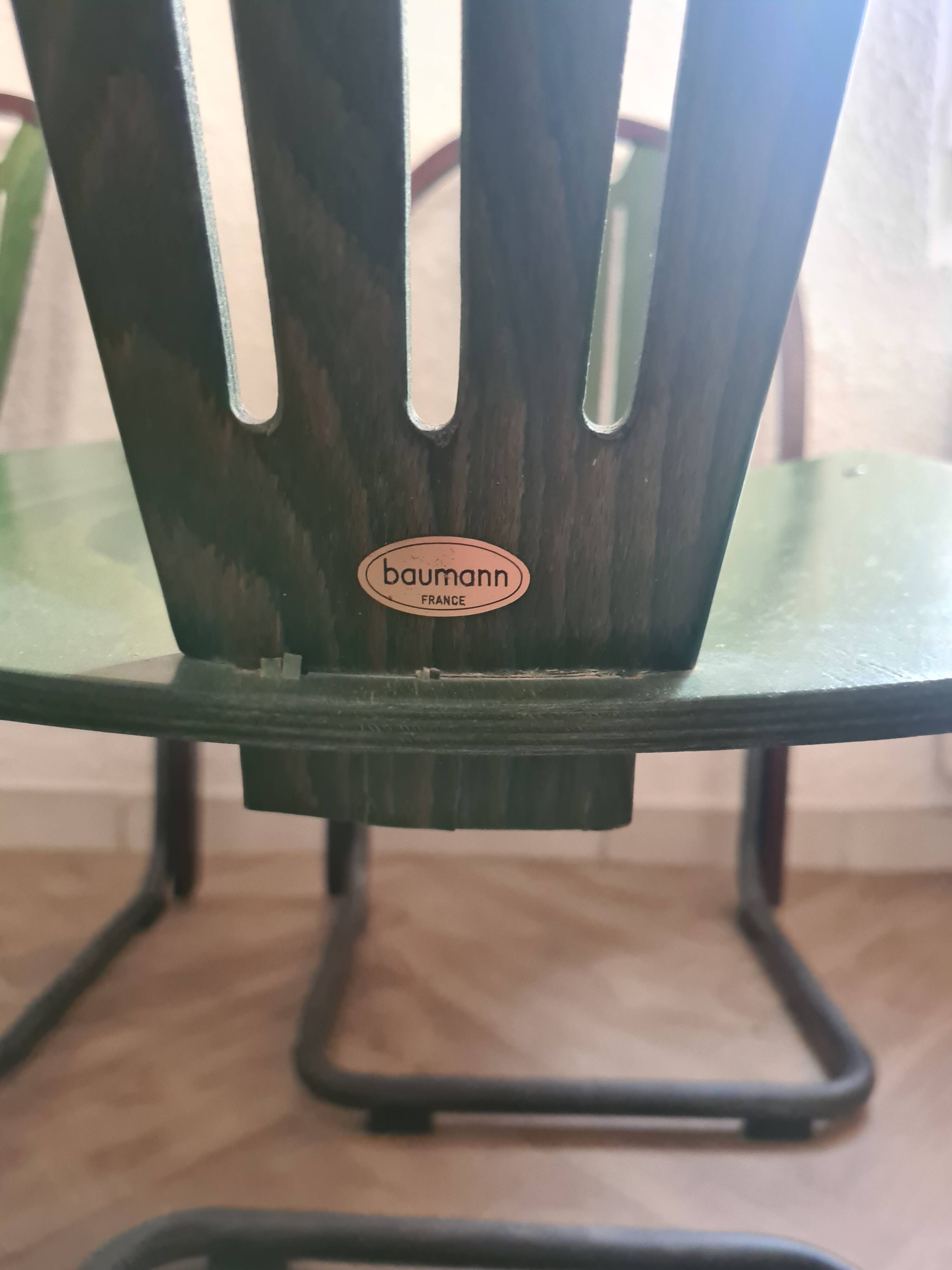 Lot de 4 chaises Baumann Argos