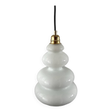 Seventies opaline pendant light