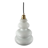 Seventies opaline pendant light