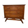 Commode vintage bois clair