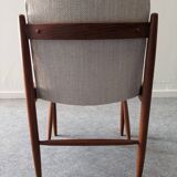 Set of 4 Danish teak chairs, 1950s-1960s