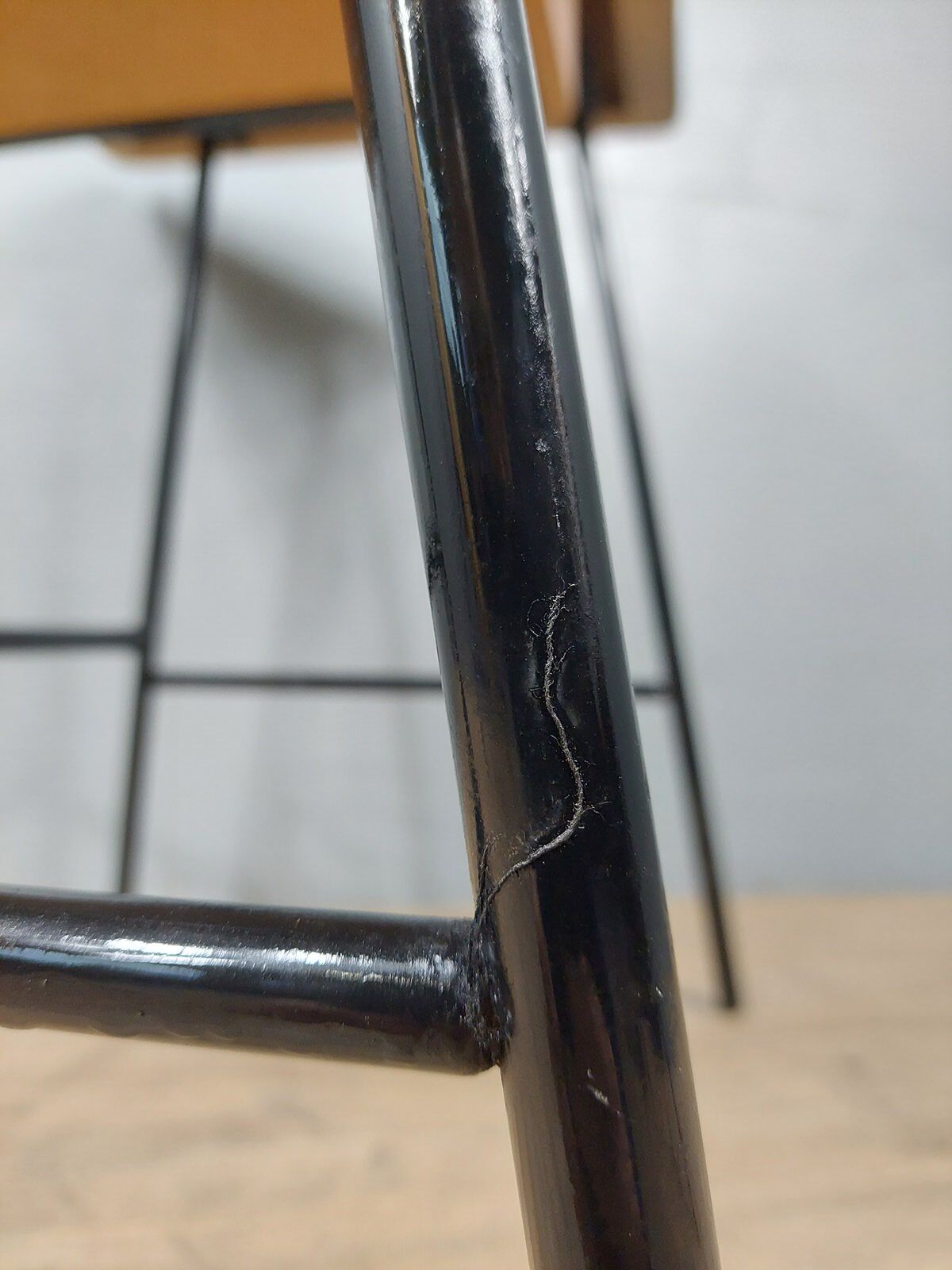 Vintage desk and children's chair set