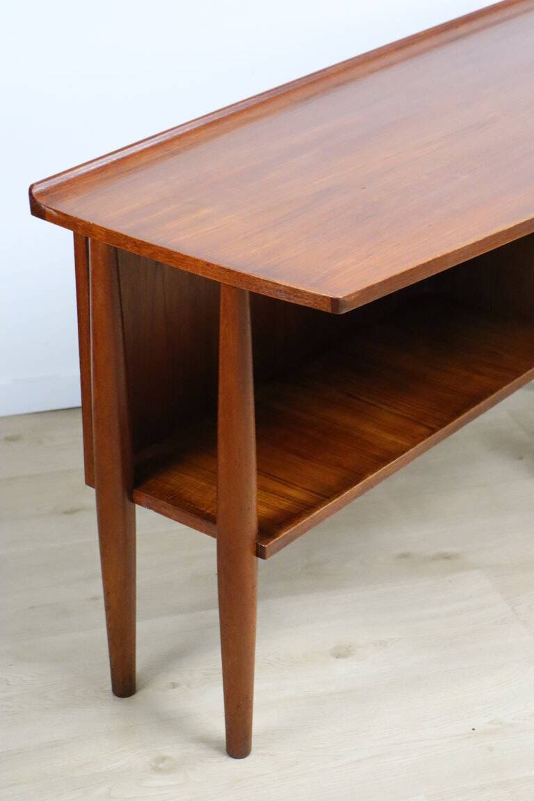 Scandinavian "Boomerang" teak desk - 1960s
