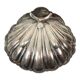 Silver-Plated Shell Butter Dish Caviar Holder Made in England
