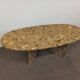 Vintage coffee table in reconstituted stone