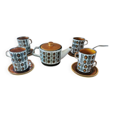 Boch la louviere vintage coffee service. nut