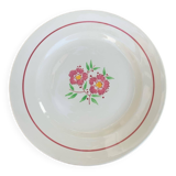 Cake dish, Madonna model, Moulin des Loups, Orcerame, made in France,