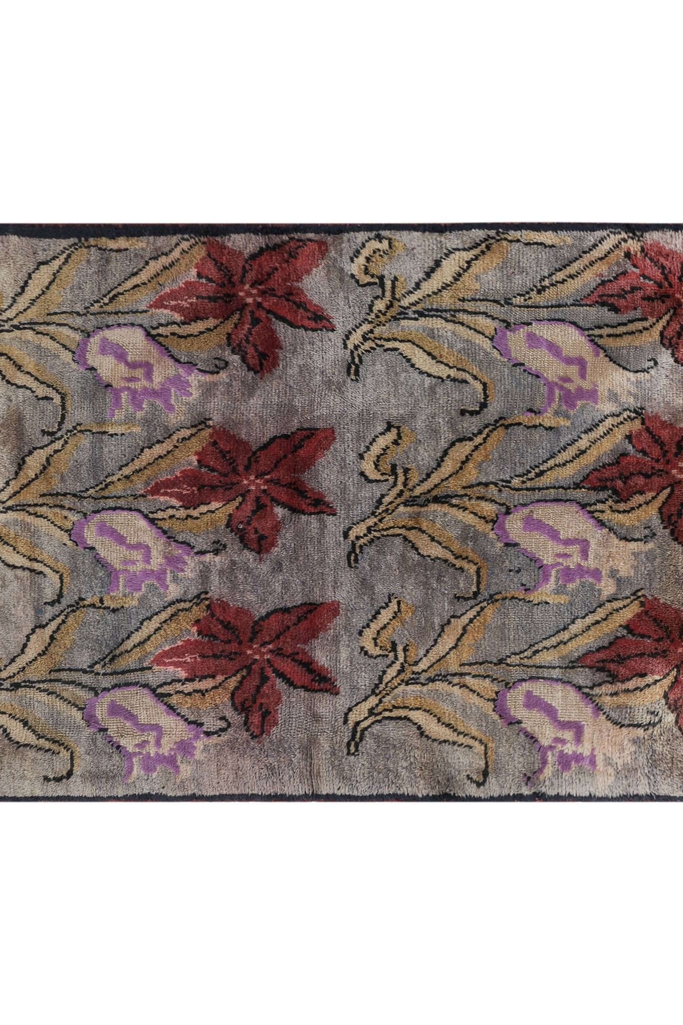Vintage Turkish Oushak Rug Handwoven 117x175 cm