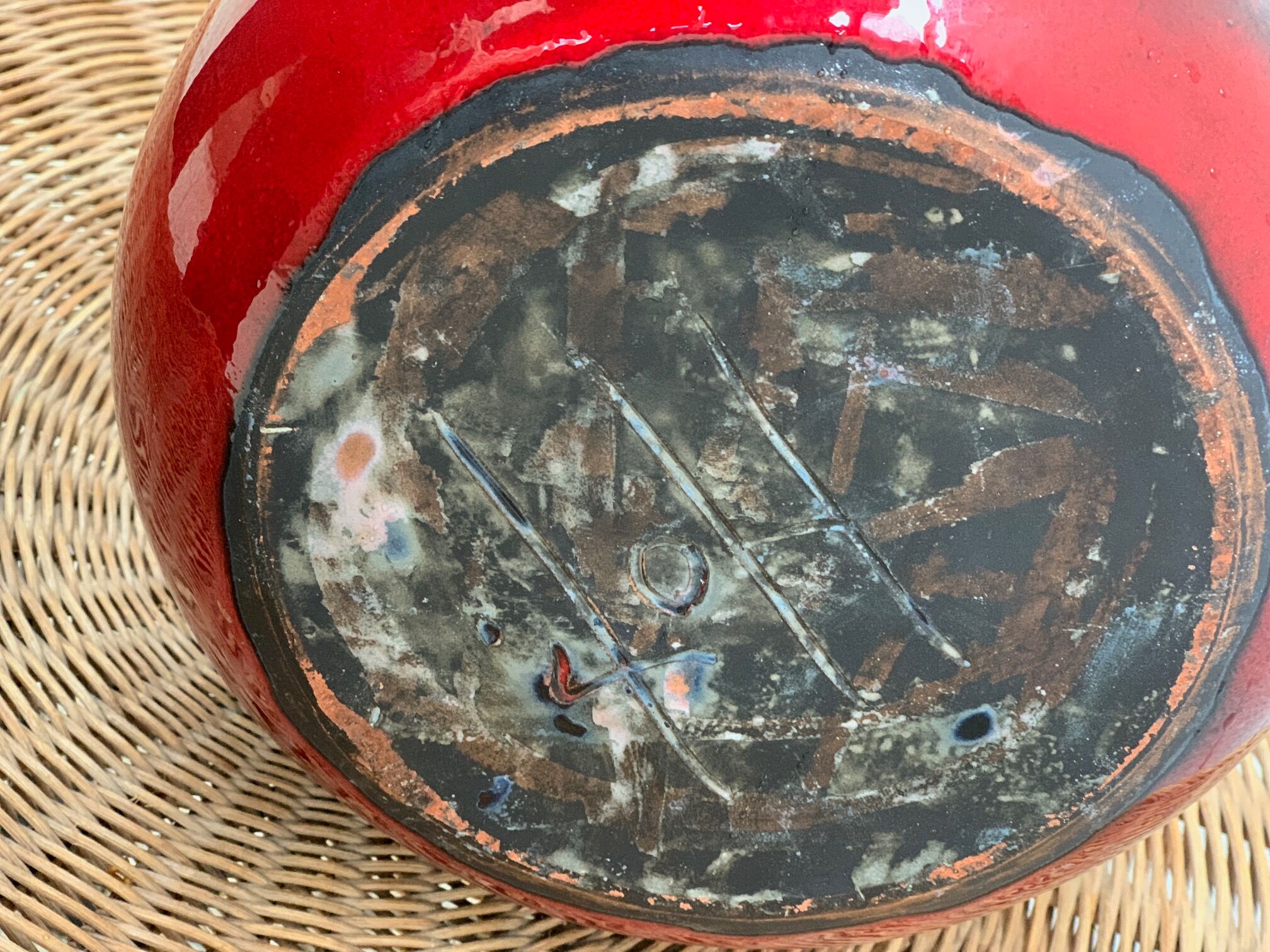 Ceramic vase by Gérard Hoffmann