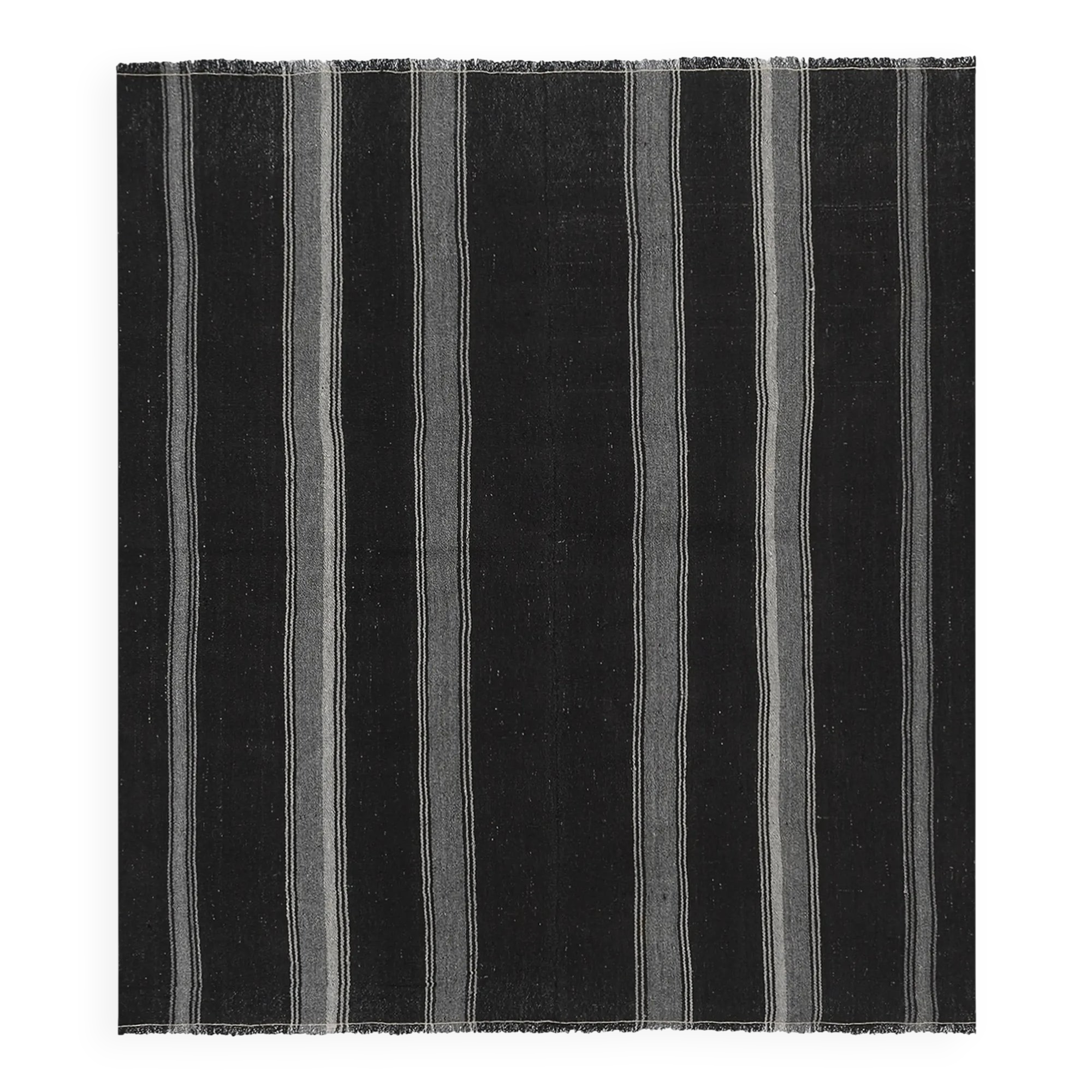 Kilim turc vintage tissé main 203x220 cm