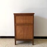 Vintage 50s oak bedside