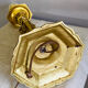 Empire / Directoire living room lamp in gilded bronze, mid-20th century