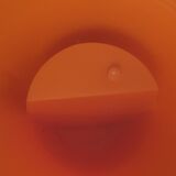 Vintage Stamp Orange Stool