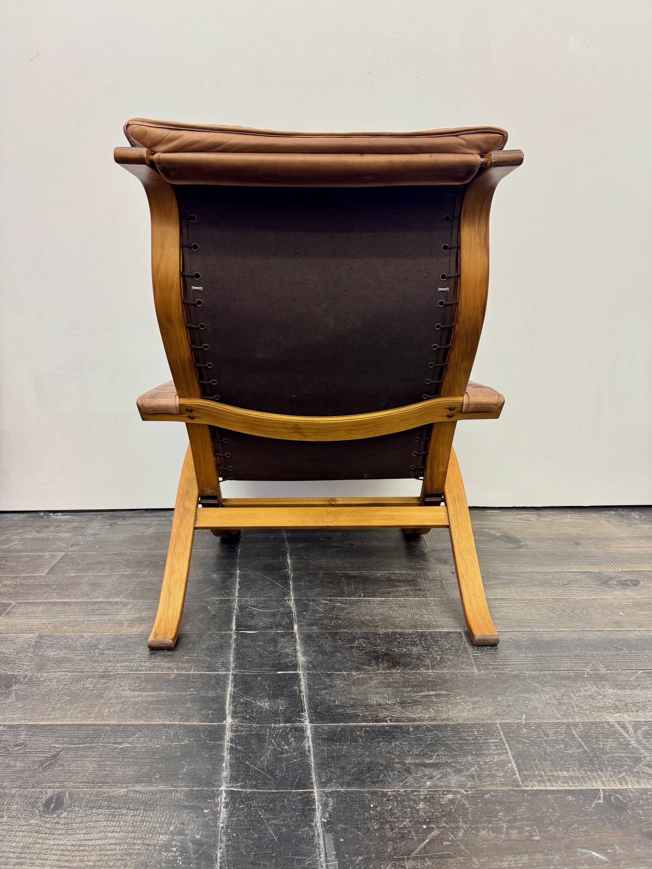 Vintage folding chair by Ingmar Relling for Westnofa 1960s