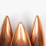 Pair of 2 Danish vintage wall lamps Kastor by Jo Hammerborg, Fog og Morup