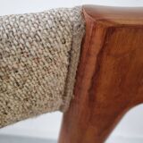 4 teak Compass chairs by Kai Kristiansen for SVA Møbler, 1960s