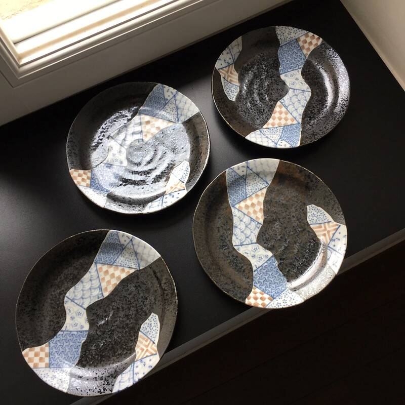 Plates 19 cm Japanese stoneware Art Institute Chicago