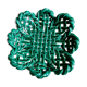 Vintage fruit basket in braided ceramic