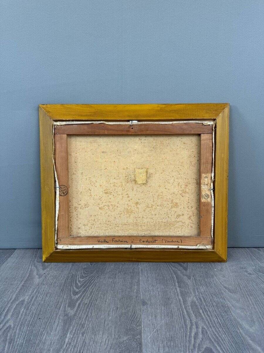 Oil Painting on Canvas Signed André Beronneau, 20th Century