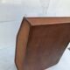 Vintage secretary and wicker rattan