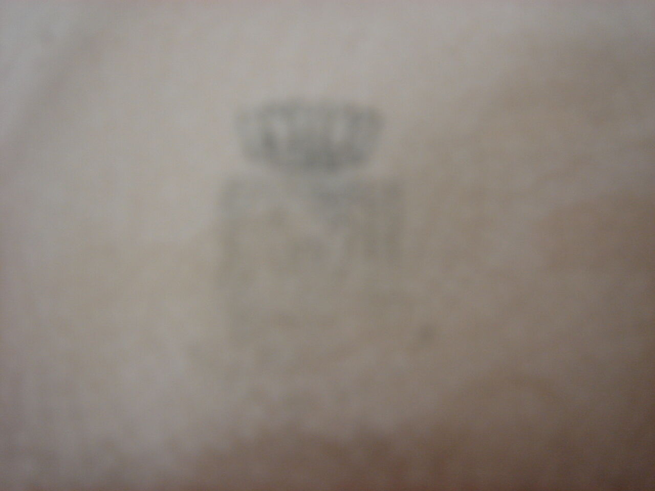 1950 ivory ceramic teapot