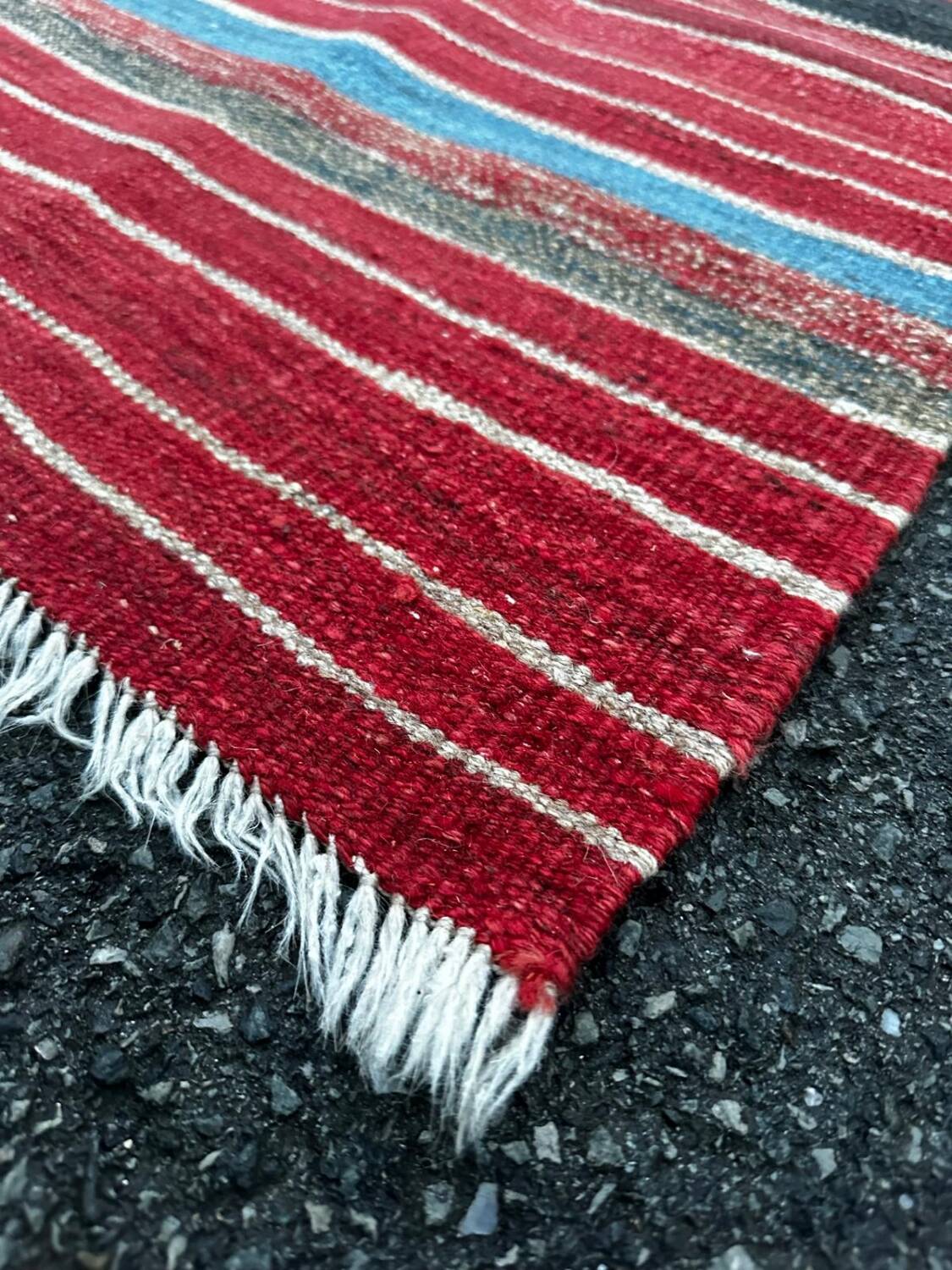 Hallway kilim rug