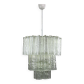 Grand Lustre Cascade en Verre, Italie, Mid-Century