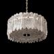 Carl Fagerlund Crystal Pendant Sculpted in Ice For Orrefors, Sweden 1960