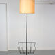 Mid-century floor lamp and coffee table, 1950s