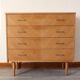 Commode vintage pieds compas