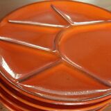 Fondue plates
