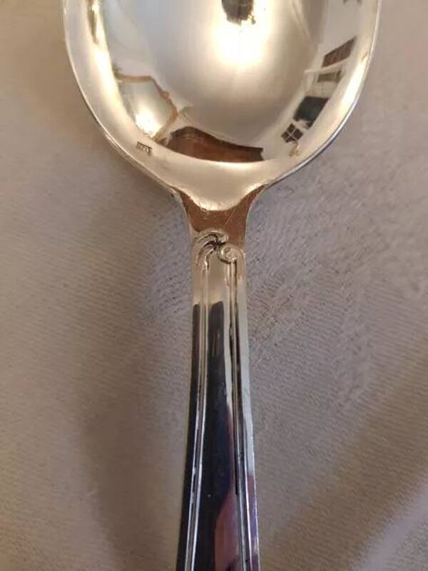 Ménagère en argent 37 pièces style Louis XV