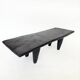 Solid wood bench or coffee table 108 cm – Unique Senufo piece, craftsmanship