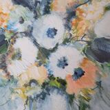 Painting by Gilbert Artaud: bouquet
