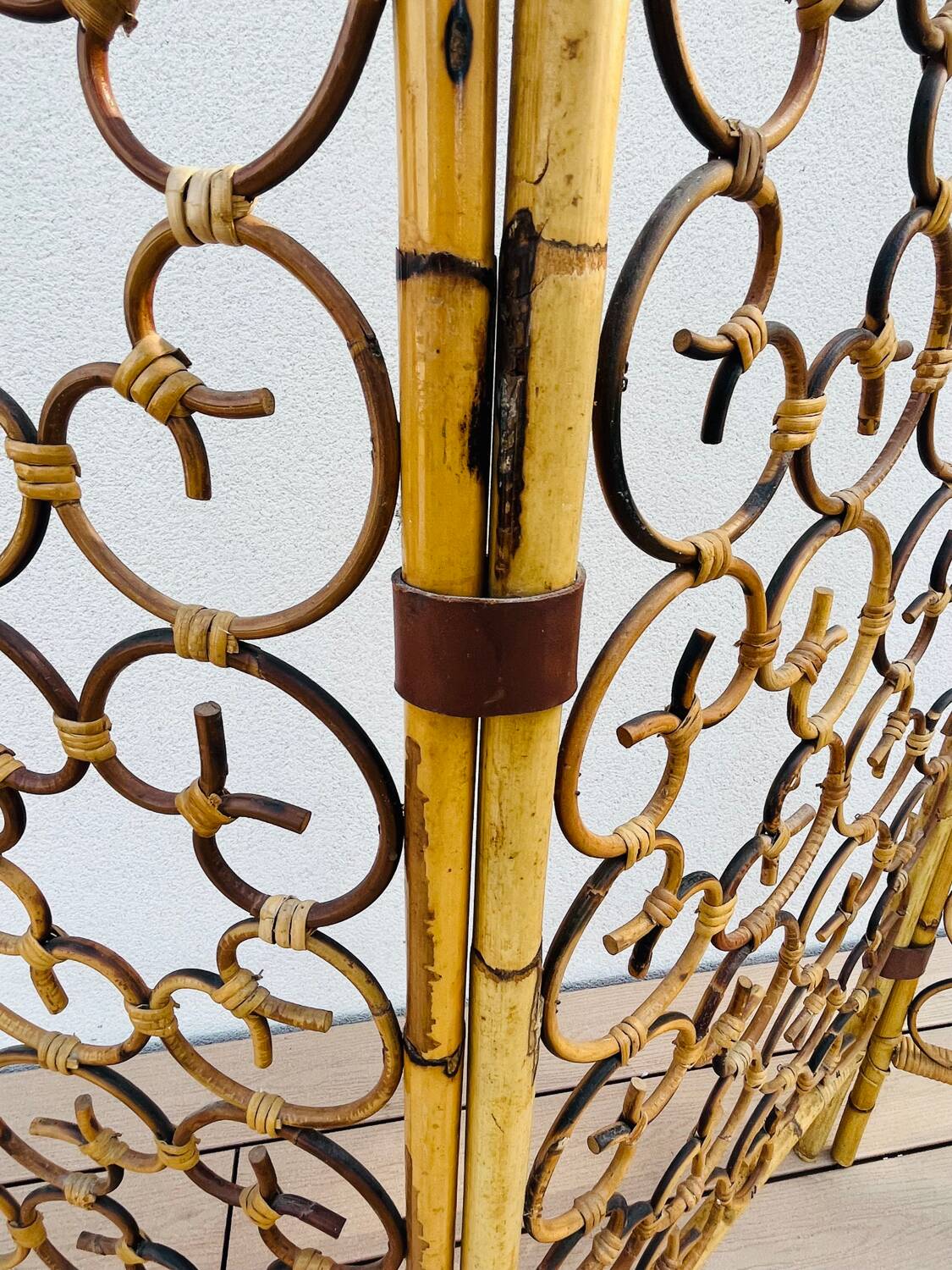 Italian Bamboo Screen from the 70s