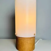 Model 115 Cylindrical Table Lamp By Uno & Östen Kristiansson For Luxus, Sweden, 1960S