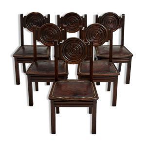 Ensemble de six chaises