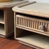 Vintage Maugrion bedside tables