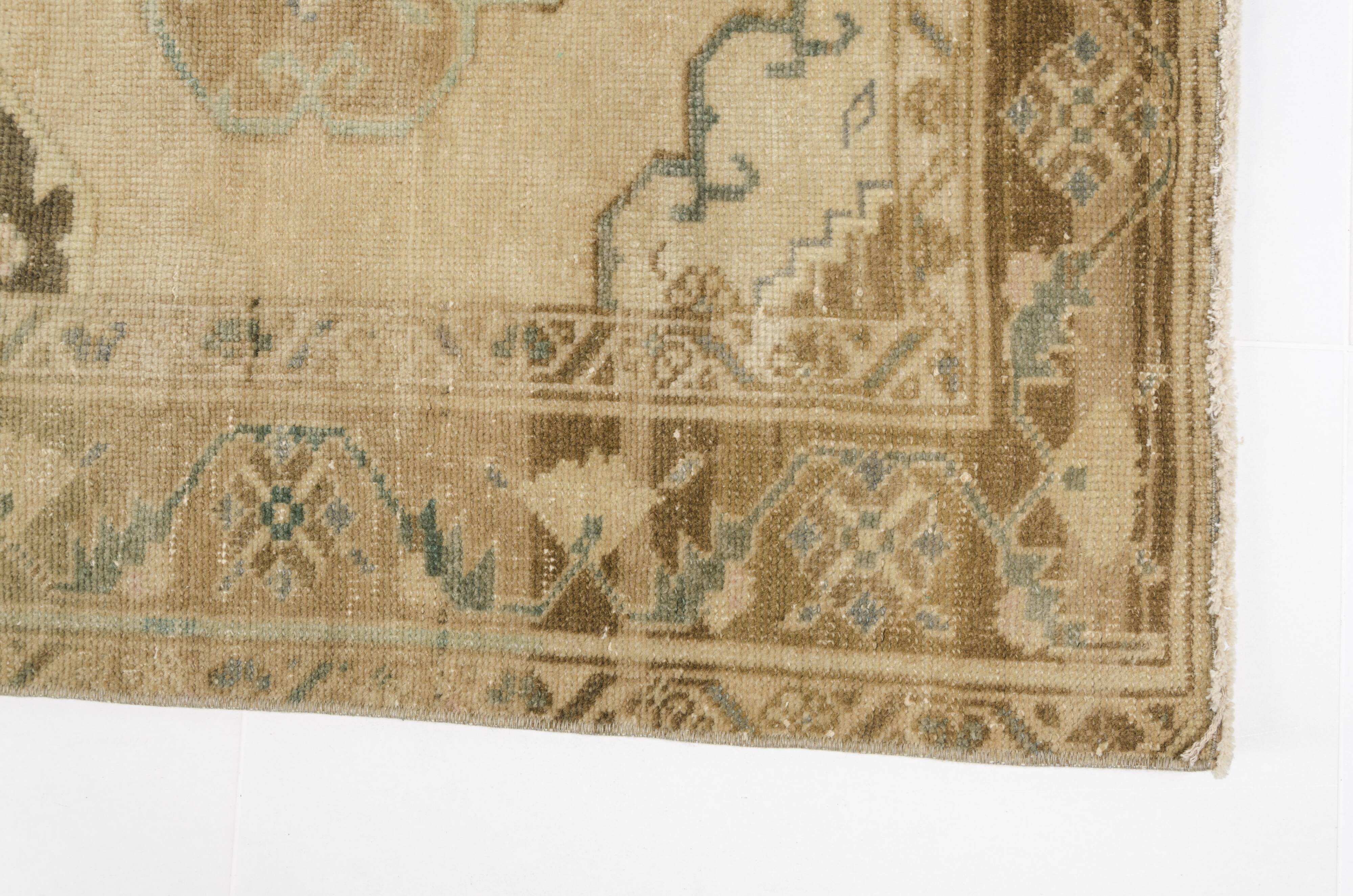 Tapis décoratif vintage anatolien