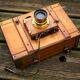 Wooden photo room